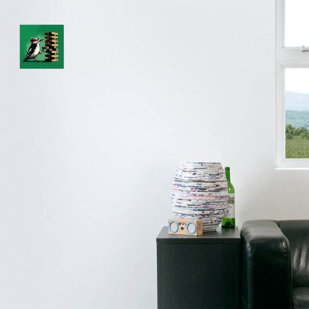 Woodpecker's Jenga by GoshWow®